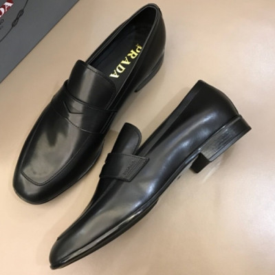 PRADA 2018 MENS PENNY LEATHER LOAFER  - 프라다 남성 레더 페니 로퍼 PRA0111 , 사이즈 (240 - 265)