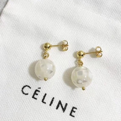 CELINE Yellow Gold Earring - 셀리느 여성용 18k도금 옐로우 골드 귀걸이