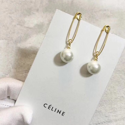 CELINE Yellow Gold Earring - 셀리느 여성용 18k도금 옐로우 골드 귀걸이