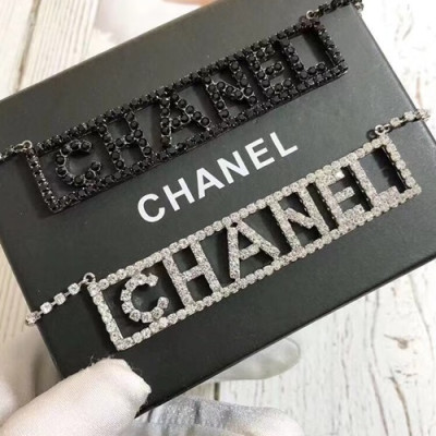 CHANEL Choker  18k Gold  - 샤넬  여성용 목걸이 18K도금 골드(화이트,블랙)