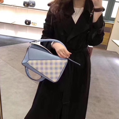 Loewe Puzzle Shoulder Bag,29CM - 로에베 퍼즐 숄더백 ,LOE0066, 29CM, 블루