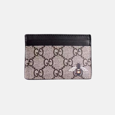 Gucci GG Print Honeybee Card Case 451277 - 구찌 꿀벌 프린트 gg 수프림 카드홀더 GUC0238