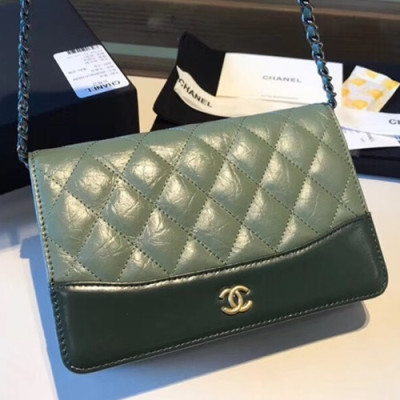 Chanel WOC Chain Cross Bag ,19CM - 샤넬 WOC 체인 크로스백,CHAB0007,19CM,그린