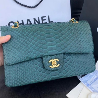 Chanel Women Leather Shoulder Bag,25CM - 샤넬 여성용 레더 숄더백,CHAB0018,25CM,그린