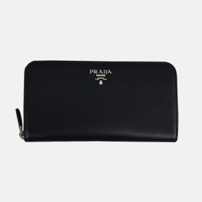 Prada 2018 Mens Zip Round Saffiano Wallet - 프라다 남성 신상 지퍼라운드 사피아노 장지갑 PRA0164 20CM