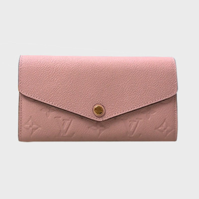 Louis Vuitton 2018 Fashion Women's Sarah Wallet Leather Long Purse M61181  - 루이비통 모노그램 앙프랭뜨 사라 월릿 장지갑 LOU0150 19CM