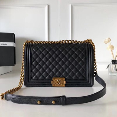 Chanel Chain Shoulder Bag,28CM - 샤넬  체인 숄더백,67088-CHAB0056,28CM,블랙