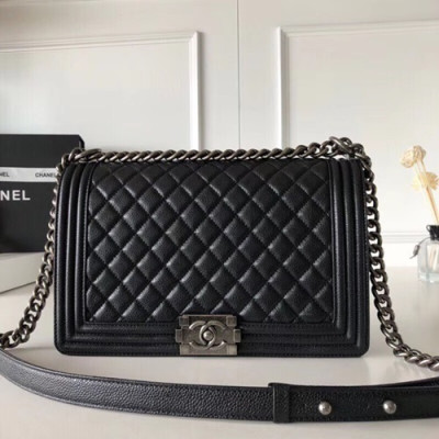 Chanel Chain Shoulder Bag,28CM - 샤넬  체인 숄더백,67088-CHAB0057,28CM,블랙