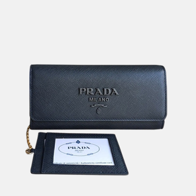 Prada 2018 Ladies Saffiano Wallet - 프라다 여성 신상 사피아노 장지갑 PRA0189 21CM