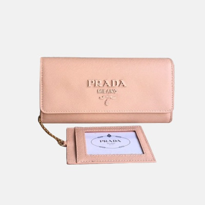 Prada 2018 Ladies Saffiano Wallet - 프라다 여성 신상 사피아노 장지갑 PRA0191 21CM