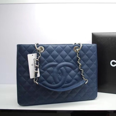 Chanel Chain Tote Shoulder Bag,34CM - 샤넬  체인 토트 숄더백,CHAB0071,34CM,블루