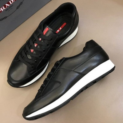 Prada 2018 Mens Leather Sneakers/Running shoes - 프라다 남성 레더 스니커즈/런닝화 PRA0203 , 사이즈 (240 - 265)