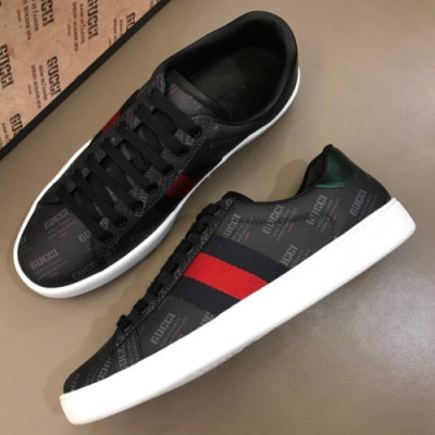 GUCCI 2018 MENS LEATHER SKEAKERS - 구찌 남성 레더 스니커즈 GUC0275 , 사이즈 (240 - 275)