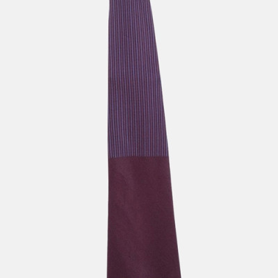 LANVIN   MENS  NECKTIE BROWN  -  랑방 남성용 넥타이 브라운