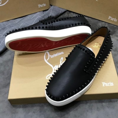 CHIRSTIAN LOUBUTIN 2018 LEATHER LOAFER  - 크리스챤 루부탱 남여 레더 로퍼 BTIN0024 , 사이즈 (225 - 280)