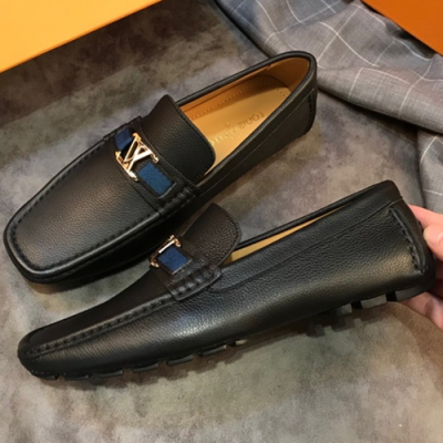 LOUIS VUITTON 2018 MENS STRAP LEATHER LOAFER  - 루이비통 남성 스트랩 레더 로퍼 LOU0213 , 사이즈 (240 - 275)