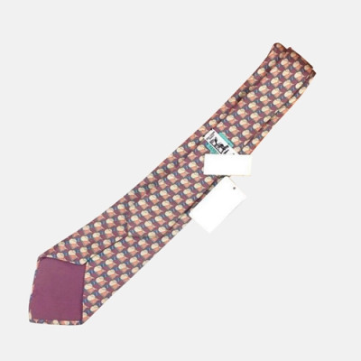 HERMES  MENS  NECKTIE RED  -  에르메스 남성용 넥타이 레드