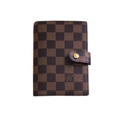 Louis Vuitton 2018 Small Ring Agenda Cover Ebene R20700 - 루이비통 다미에 캔버스 스몰링 아젠다 커버 다이어리 LOU0239 10CM