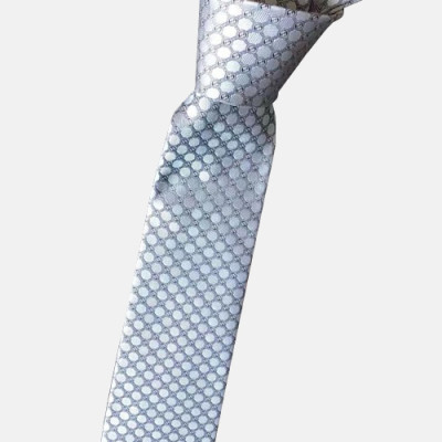 GUCCI  MENS  NECKTIE  GRAY - 구찌  남성용 넥타이  그레이