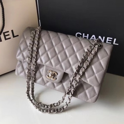 Chanel Women Chain Shoulder Bag 1112 ,25CM - 샤넬 여성용 체인 숄더백 1112 - CHAB0147,25CM,그레이