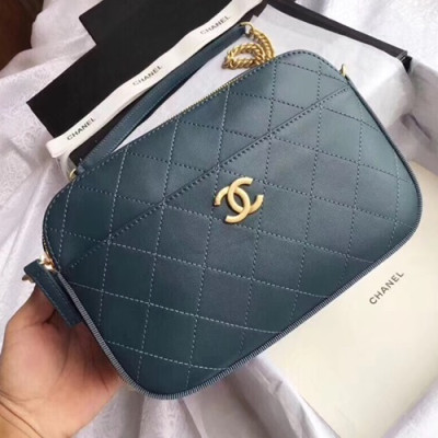 Chanel 2018/2019 Chain Camera Bag, 24CM - 샤넬 2018/2019 체인 카메라백,CHAB0156,24CM,블루