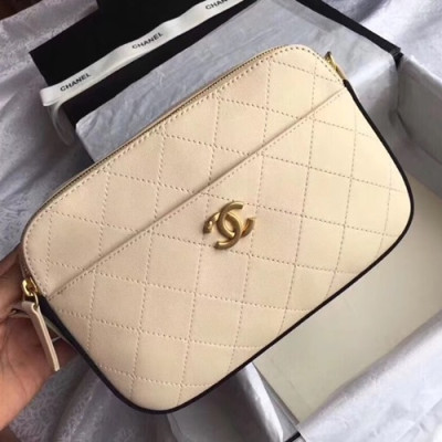 Chanel 2018/2019 Chain Camera Bag, 24CM - 샤넬 2018/2019 체인 카메라백,CHAB0157,24CM,베이지