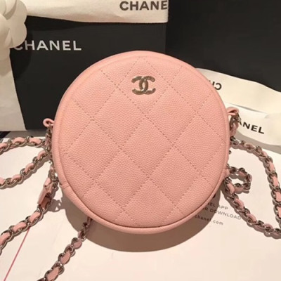 Chanel Women Mini Cross Bag - 샤넬 여성용 미니 크로스백 CHAB0180, 핑크 - 현아