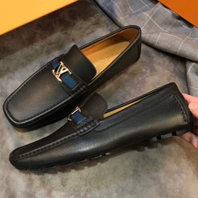 LOUIS VUITTON 2018 MENS STRAP LEATHER LOAFER  - 루이비통 남성 스트랩 레더 로퍼 LOU0267 , 사이즈 (240 - 275)