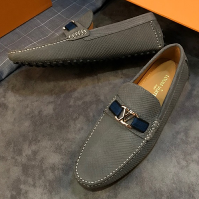 LOUIS VUITTON 2018 MENS STRAP LEATHER LOAFER  - 루이비통 남성 스트랩 레더 로퍼 LOU0268 , 사이즈 (240 - 275)