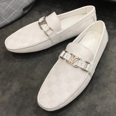 LOUIS VUITTON 2018 MENS STRAP LEATHER LOAFER  - 루이비통 남성 스트랩 레더 로퍼 LOU0275 , 사이즈 (240 - 275)