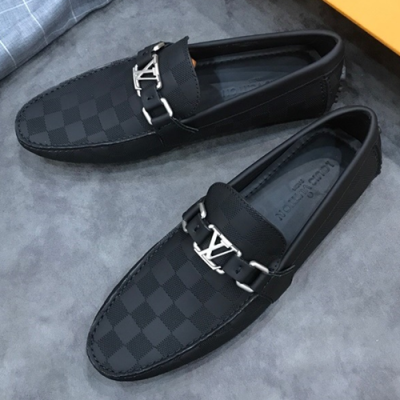 LOUIS VUITTON 2018 MENS STRAP LEATHER LOAFER  - 루이비통 남성 스트랩 레더 로퍼 LOU0282 , 사이즈 (240 - 275)