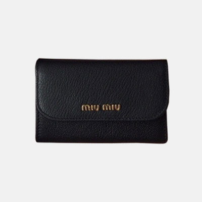 MiuMiu 2018 Ladies Small Wallet 5MV027# - 미우미우 신상 반지갑 MIU0031X  12.5CM