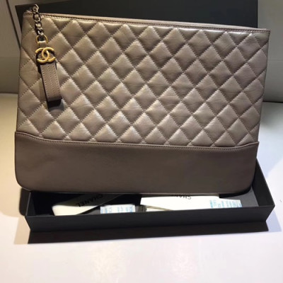 Chanel 2018 Gabrielle Clutch Bag,28/34CM - 샤넬 2018 가브리엘 클러치백,CHAB0253,28/34CM,카키