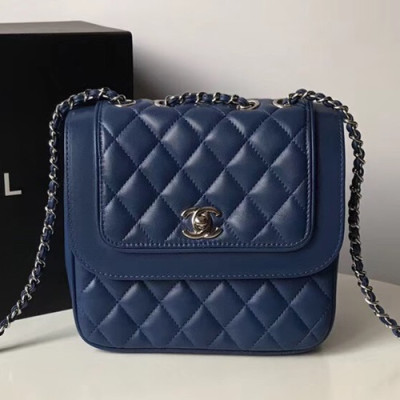 Chanel 2018/2019 Chain Shoulder Bag,19CM - 샤넬 2018/2019 체인 숄더백 CHAB0268,19CM,블루