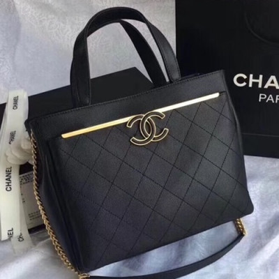 Chanel 2018/2019 Shoulder Bag,26CM - 샤넬 2018/2019 숄더백  CHAB0321,26CM,블랙