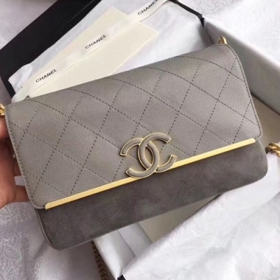 Chanel 2018 Women Shoulder Bag,23CM - 샤넬 2018 여성용 숄더백  CHAB0325,23CM,그레이