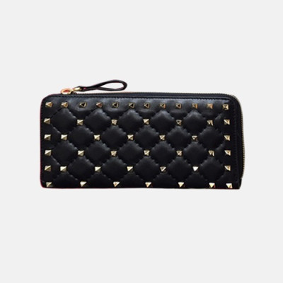 Valentino 2018 Rockstud Leather Long Purse - 발렌티노 신상 락스터드 레더 장지갑 VAL0087 20CM