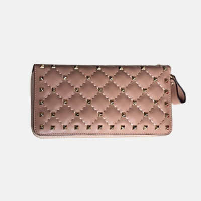 Valentino 2018 Rockstud Leather Long Purse - 발렌티노 신상 락스터드 레더 장지갑 VAL0088 20CM