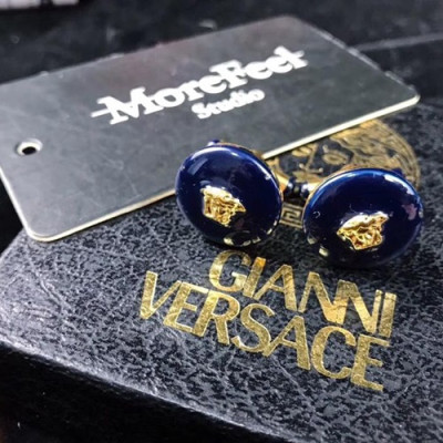 VERSACE  MENS  YELLOW  GOLD   CUFFS -  베르사체  남성용 18k도금 옐로우 골드 커프스 단추