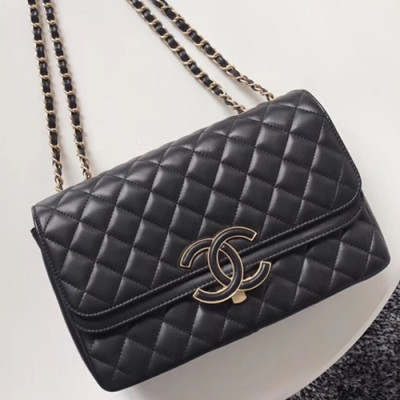 Chanel 2018 Chain Shoulder Bag,26CM - 샤넬 2018 체인 숄더백  CHAB0341,26CM,블랙