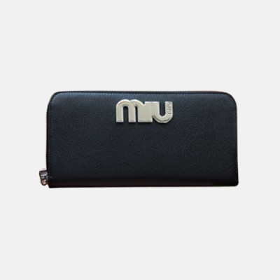 MiuMiu 2018 Ladies Matelassé Bifold Wallet 5M506# - 미우미우 마드라스 여성 장지갑 MIU0094X  20CM