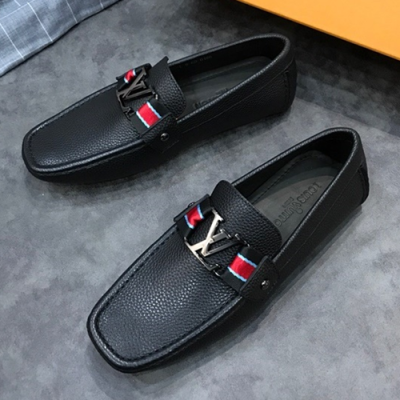 LOUIS VUITTON 2018 MENS STRAP LEATHER LOAFER  - 루이비통 남성 스트랩 레더 로퍼 LOU0296 , 사이즈 (240 - 275)