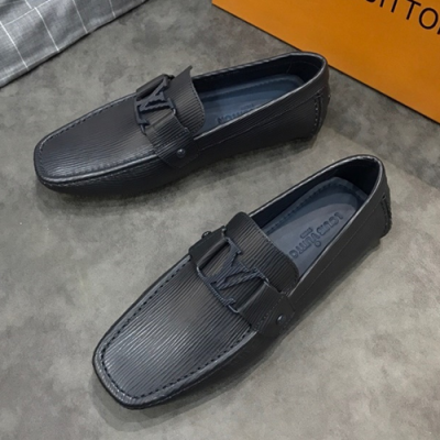 LOUIS VUITTON 2018 MENS STRAP LEATHER LOAFER  - 루이비통 남성 스트랩 레더 로퍼 LOU0299 , 사이즈 (240 - 275)