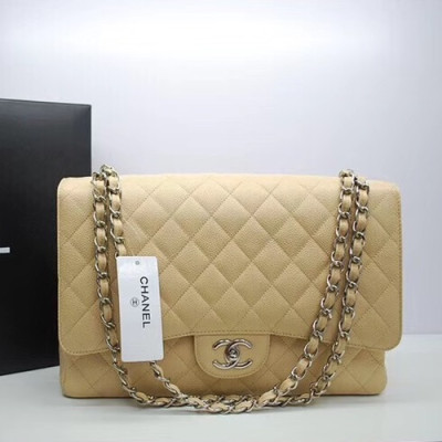 Chanel Women Leather Chain Tote Shoulder Bag,33cm  - 샤넬  여성용 레더 체인 토트 숄더백,1119 - CHAB0393,33CM,2색(베이지(은장),베이지(금장))