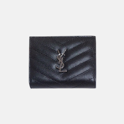 Saint Laurent 2018 Ladies Monogram Zip Card Case 517045 - 입생로랑 모노그램 지퍼 카드 케이스 YSL0023 10CM