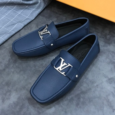 Louis Vuitton 2018 Mens Strap Leather Loafer  - 루이비통 남성 스트랩 레더 로퍼 LOU0308 , 사이즈 (240 - 275)