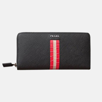 Prada 2018 Mens Saffiano Long Purse 2N1317 -프라다 남성 신상 사피아노 장지갑 PRA0234 19CM