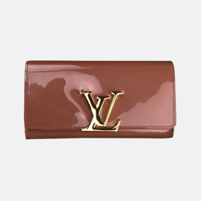 Louis Vuitton 2018  Port-Poyu Ruiz Patent Wallet - 루이비통 포르트포이유 루이즈 패턴트 지갑  LOU0338 19.5CM