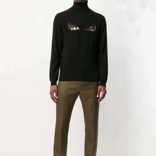 Fendi 2018 Mens Wool Round Tee - 펜디 남성 울 라운드티 FEN0043