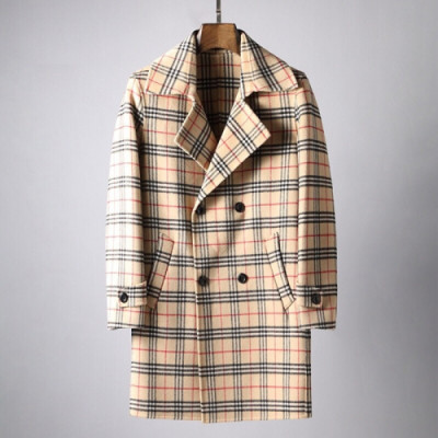 [커스텀급] Burberry 2018 Mens Cashmere Coat - 버버리 남성 캐시미어 코트 BUR0252 , SIZE (M - 3XL)